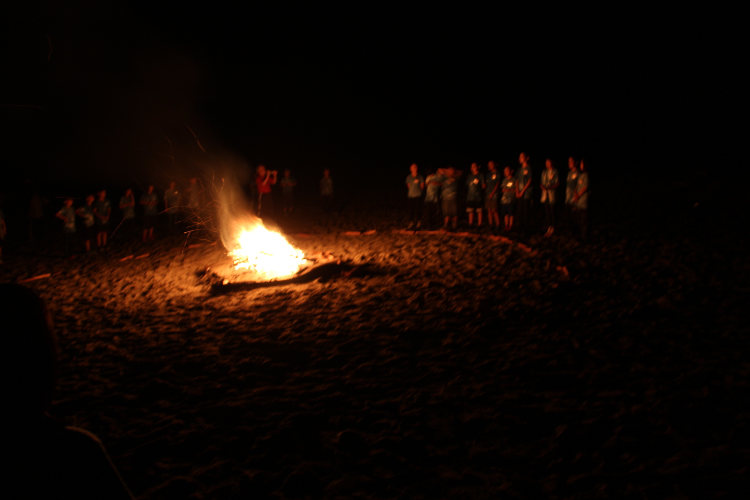 ４日目 キャンプファイヤー 兵庫県多可町ホームページ