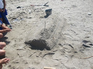 砂の造形 作品完成 兵庫県多可町ホームページ